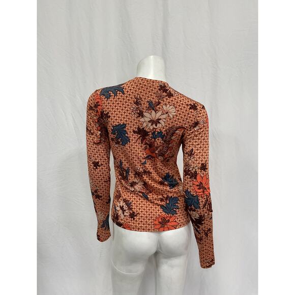 Ulla Johnson Floral Long Sleeve Top - Multicolor - Picture 3 of 5